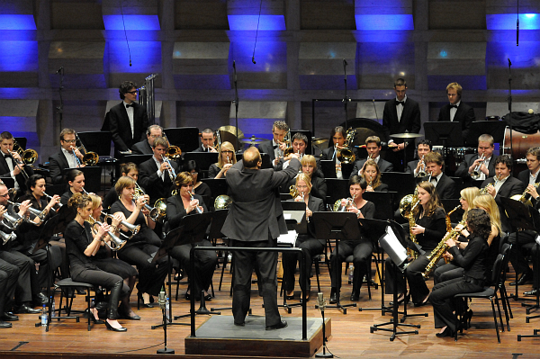 NJFO tijdens de uitvoering van "A Diamond for Parker" in De Doelen te Rotterdam