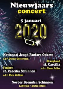 Poster Nieuwjaarsconcert 2020